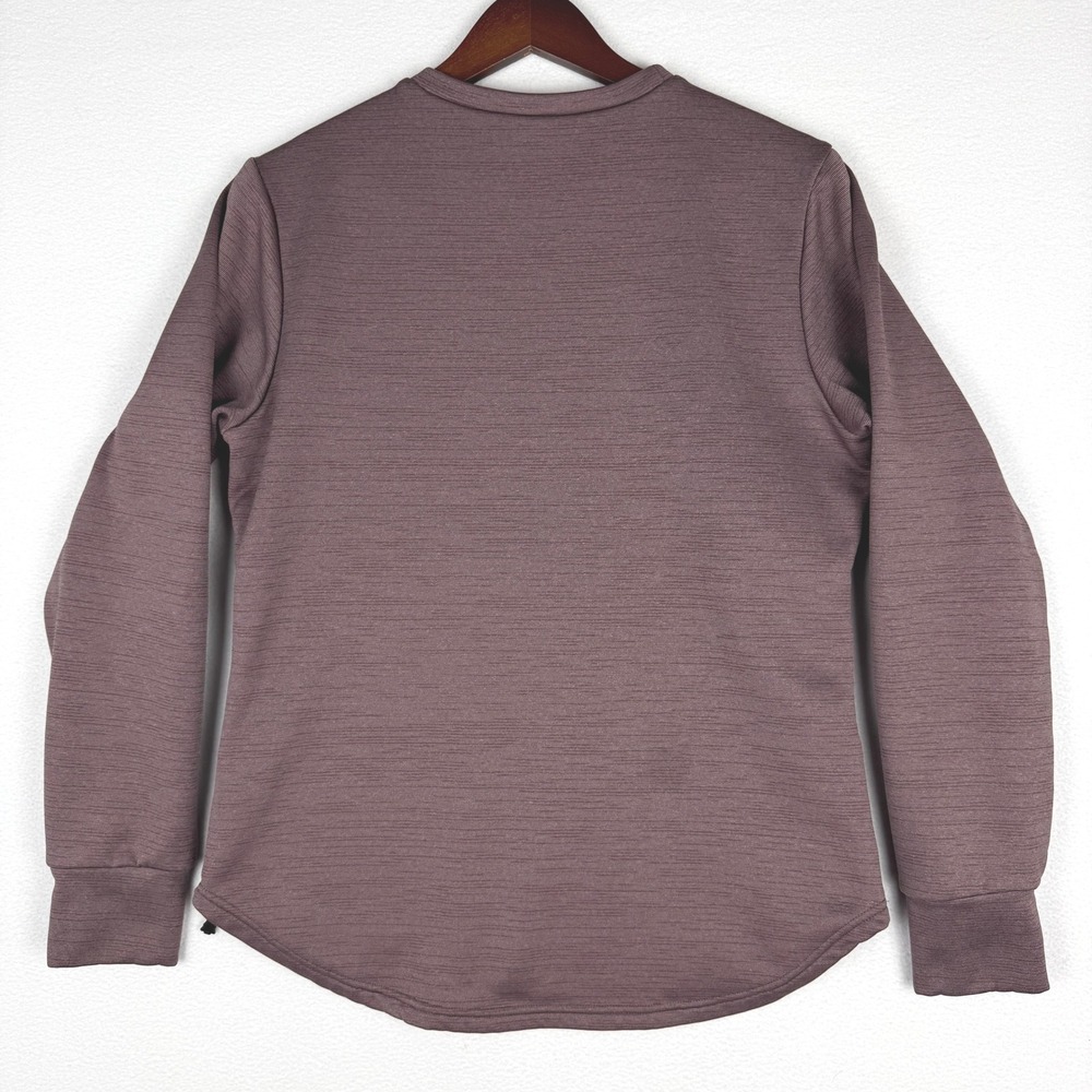 Picture Organic Lixi Tech Sweater Womens M Ash Rose Purple Quilted Pulllover - Picture 3 of 10